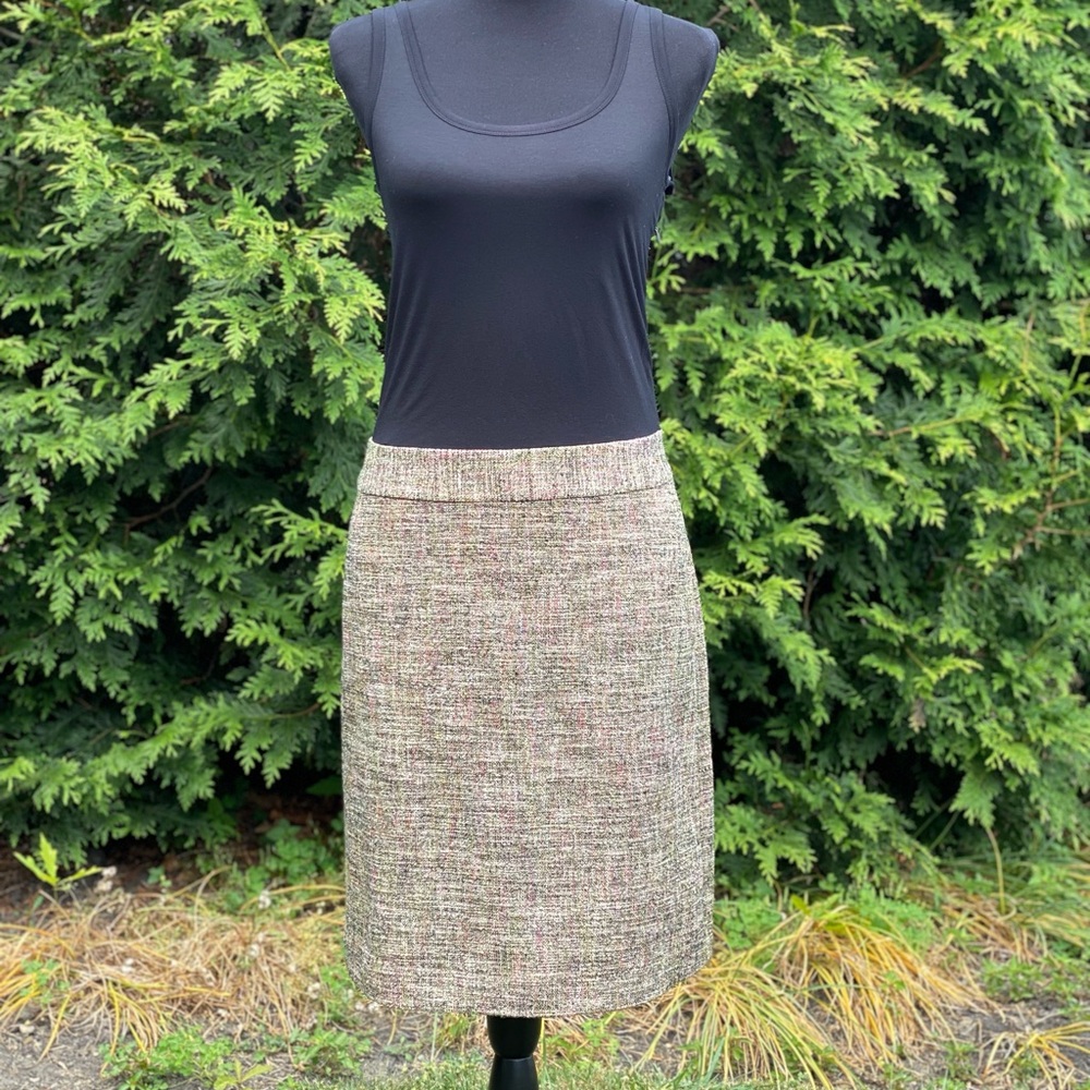 DKNY Black & Tweed Dress / size 6